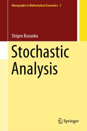 Icon image Stochastic Analysis