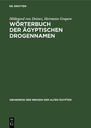 Icon image Wörterbuch der Ägyptischen Drogennamen