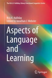 Icon image Aspects of Language and Learning