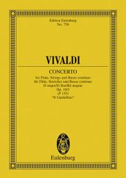 Icon image Concerto D major: Op. 10/3, "Il Gardellino"