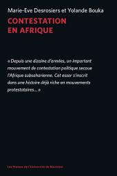 Icon image Contestation en Afrique