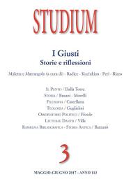 Icon image Studium- I Giusti: storie e riflessioni: Rivista bimestrale 2017 (3)