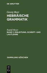 Icon image Einleitung, Schrift- und Lautlehre: Ausgabe 3