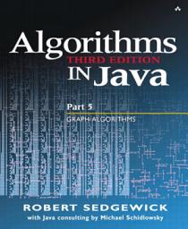 Icon image Algorithms in Java, Part 5: Graph Algorithms: Graph Algorithms, Edition 3