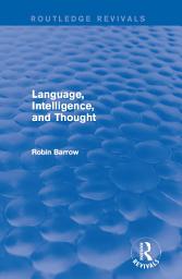 Icon image Language, Intelligence, and Thought