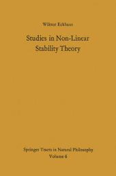 Icon image Studies in Non-Linear Stability Theory