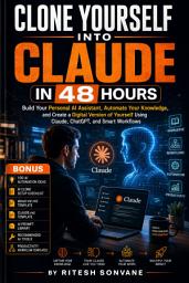 Icon image Clone Yourself Into CLAUDE In 48 Hours: Build Your Personal AI Assistant, Automate Your Knowledge, and Create a Digital Version of Yourself Using Claude, ChatGPT, and Smart Workflows