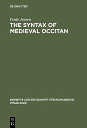 Icon image The syntax of medieval Occitan