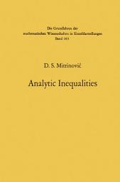 Icon image Analytic Inequalities
