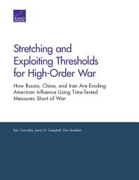 Icon image Stretching and Exploiting Thresholds for High-Order War: How Russia, China, and Iran Are Eroding American Influence Using Time-Tested Measures Short of War