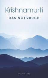 Icon image Krishnamurti: Das Notizbuch