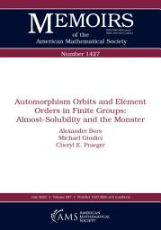 Icon image Automorphism Orbits and Element Orders in Finite Groups: Almost-Solubility and the Monster