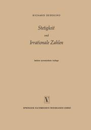Icon image Stetigkeit und Irrationale Zahlen: Ausgabe 6
