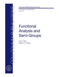 Icon image Functional Analysis and Semi-groups: Volume 31, Part 1