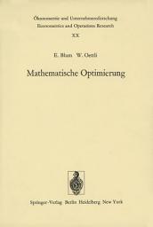 Icon image Mathematische Optimierung: Grundlagen und Verfahren