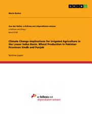 Icon image Climate Change Implications for Irrigated Agriculture in the Lower Indus Basin. Wheat Production in Pakistan Provinces Sindh and Punjab