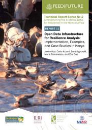 Icon image Open data infrastructure for resilience analysis: Implementation, examples and case studies in Kenya