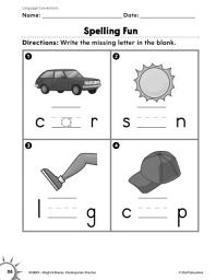 Icon image Language Conventions: Spelling Practice