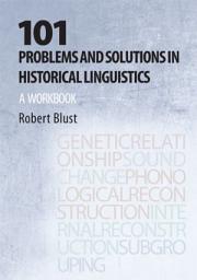 Icon image 101 Problems and Solutions in Historical Linguistics: A Workbook