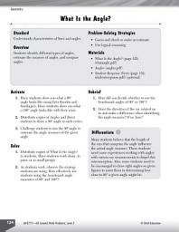 Icon image Geometry Leveled Problems: Identify and Compare Angles: Identify and Compare Angles