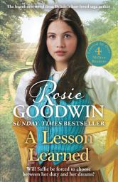Icon image A Lesson Learned: The new heartwarming novel from Sunday Times bestseller Rosie Goodwin