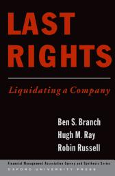 Icon image Last Rights: Liquidating a Company