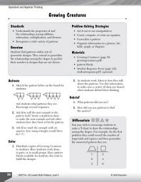 Icon image Operations and Algebraic Thinking Leveled Problems: Shape Patterns: Shape Patterns