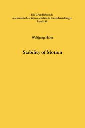 Icon image Stability of Motion