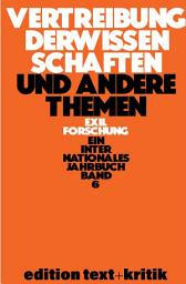 Icon image Vertreibung der Wissenschaften und andere Themen