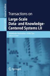 Icon image Transactions on Large-Scale Data- and Knowledge-Centered Systems LII