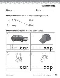 Icon image Kindergarten Foundational Phonics Skills: Sight Words