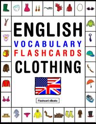 Icon image English Vocabulary Flashcards - Clothing: Flashcard Ebooks