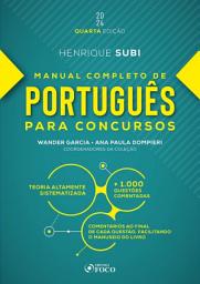 Icon image Manual completo de português para concursos: Edição 4