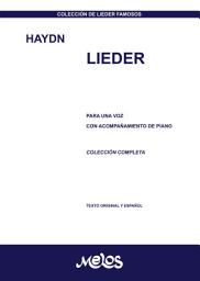 Icon image Lieder: Para una voz con acompañamiento de piano