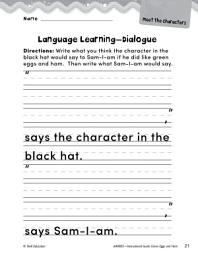 Icon image Green Eggs and Ham Language Learning Activities