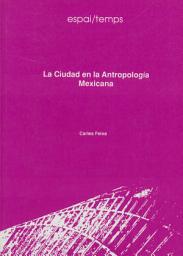 Icon image La ciudad en la antropología mexicana