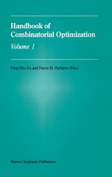 Icon image Handbook of Combinatorial Optimization