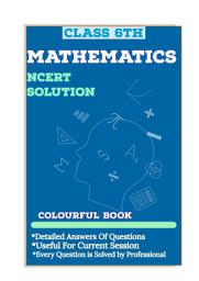 Icon image Class 6th Ncert Math Solution