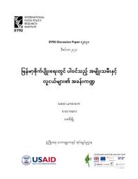 Icon image Women and youth in Myanmar agriculture [in Burmese]