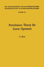 Icon image Perturbation theory for linear operators