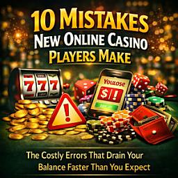 Icon image 10 Mistakes New Online Casino Players Make: The Costly Errors That Drain Your Balance Faster Than You Expect