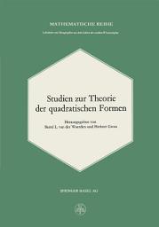 Icon image Studien zur Theorie der quadratischen Formen