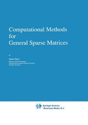 Icon image Computational Methods for General Sparse Matrices