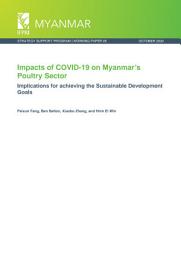 Icon image Impacts of COVID-19 on Myanmar’s poultry sector: Implications for achieving the sustainable development goals