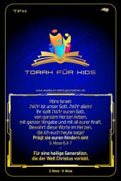 Icon image Torah für Kids: 3., 4. und 5. Buch Mose: Für eine heilige Generation, die der Welt Christus vorlebt. (Band 6)