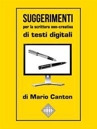 Icon image Suggerimenti per la scrittura non-creativa di testi digitali