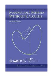 Icon image Maxima and Minima Without Calculus