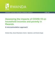 Icon image Assessing the impacts of COVID-19 on household incomes and poverty in Rwanda: A microsimulation approach