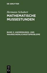 Icon image Anordnungs- und Wahrscheinlichkeitsprobleme: Ausgabe 2