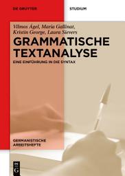 Icon image Grammatische Textanalyse: Eine Einführung in die Syntax